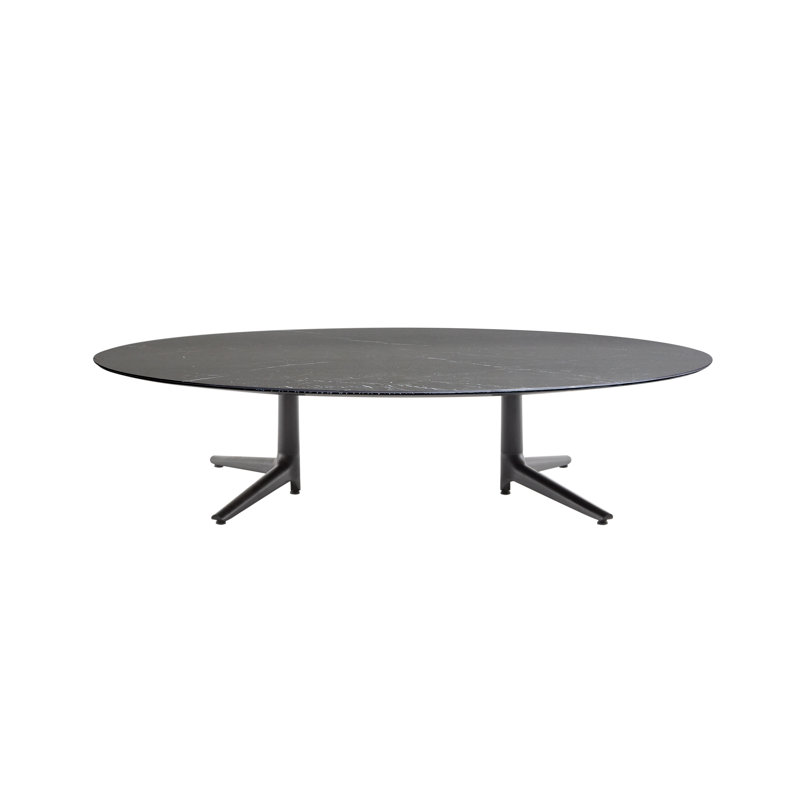 Kartell Multiplo Low Oval Coffee Table | Wayfair